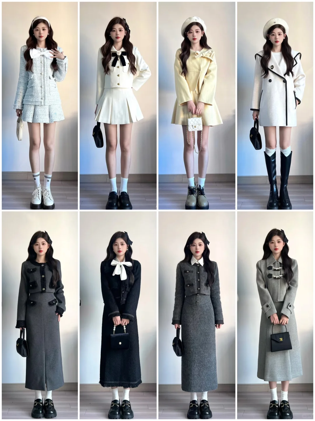 4⃣8⃣套|秋冬韩剧女主氛围感穿搭🎀