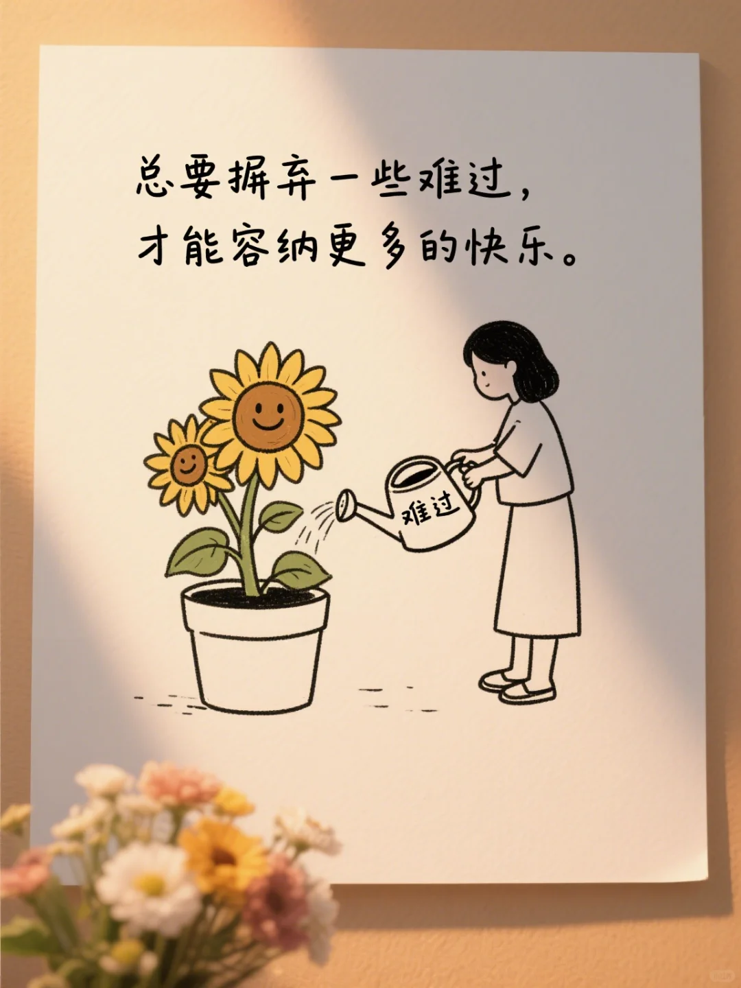 句句不提释怀，句句释怀