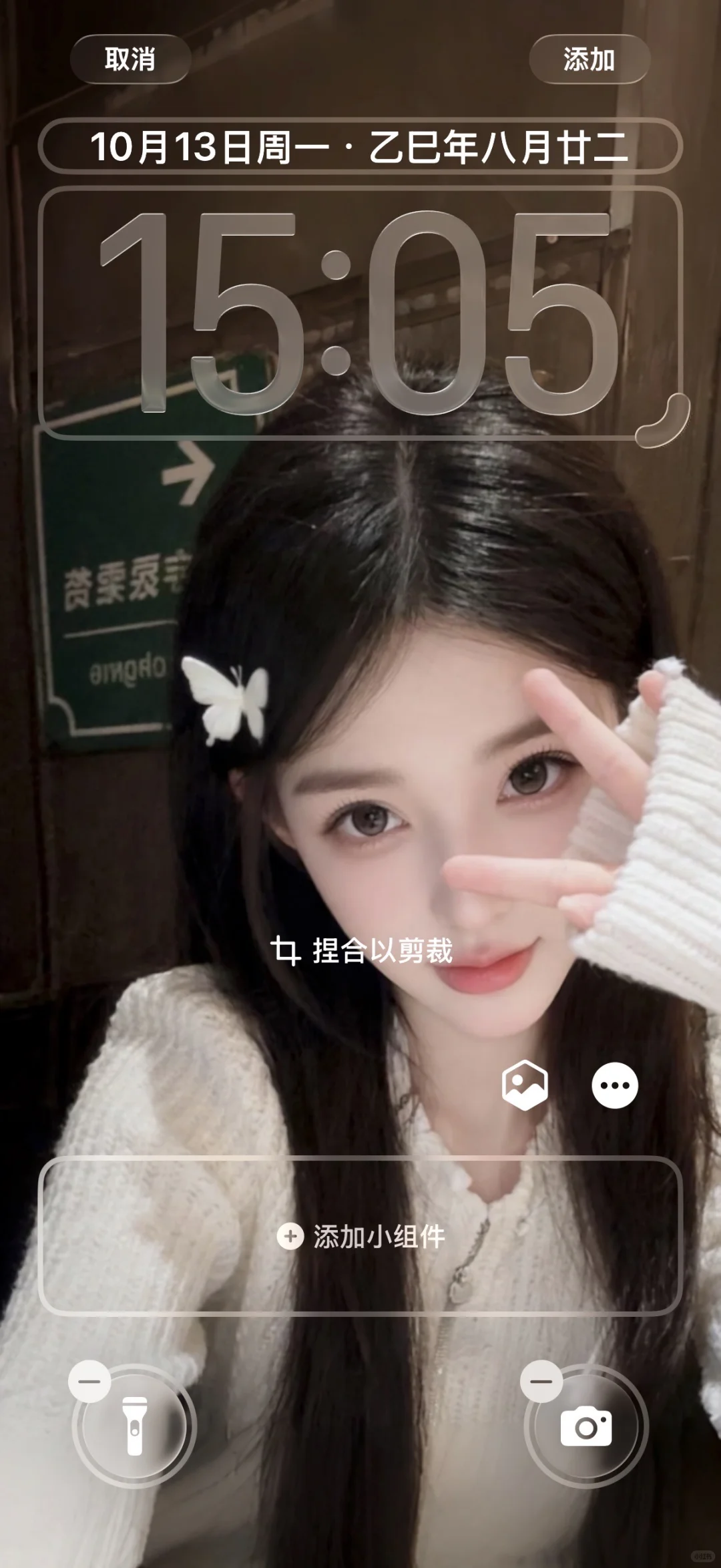 这个女生壁纸太好看了