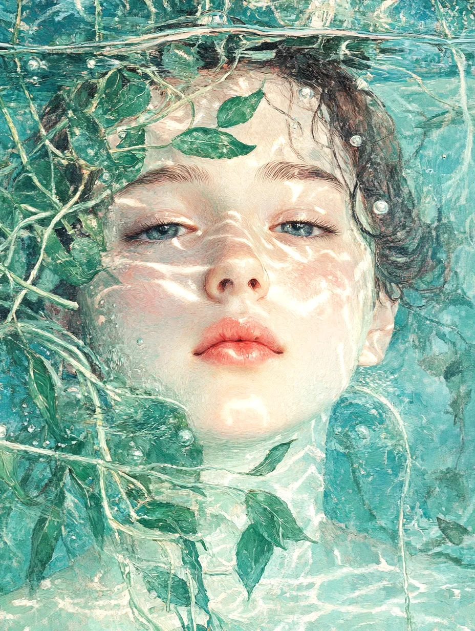 油画｜清凉一夏