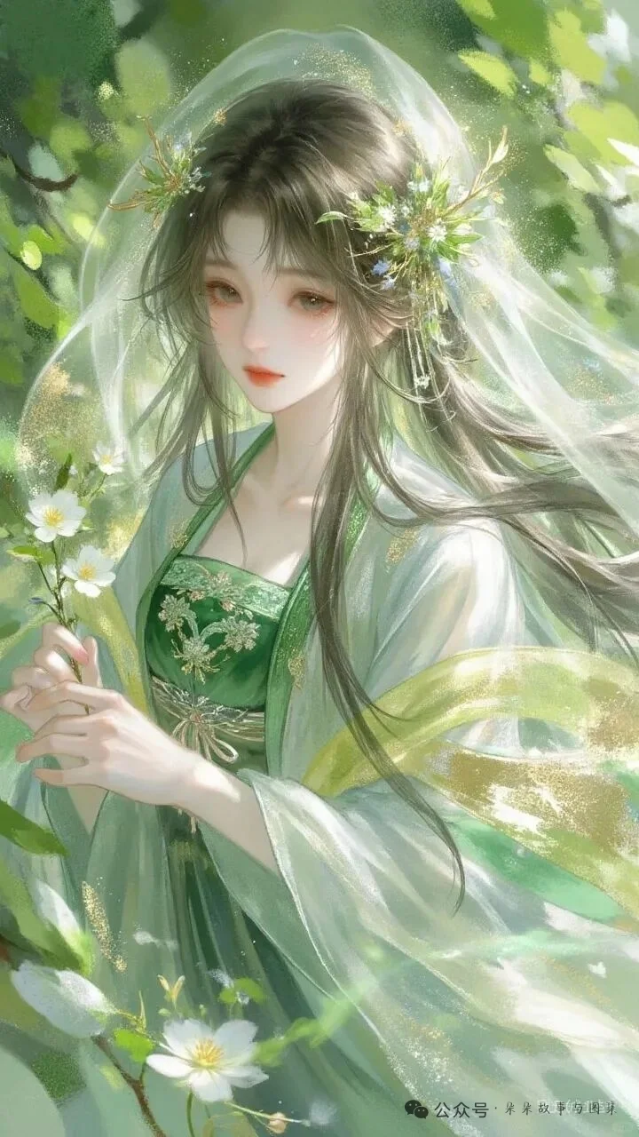 今天是绿色系的
