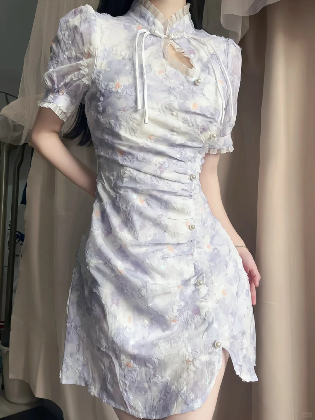 改良旗袍杀疯了💥 谁穿谁是人间富贵花