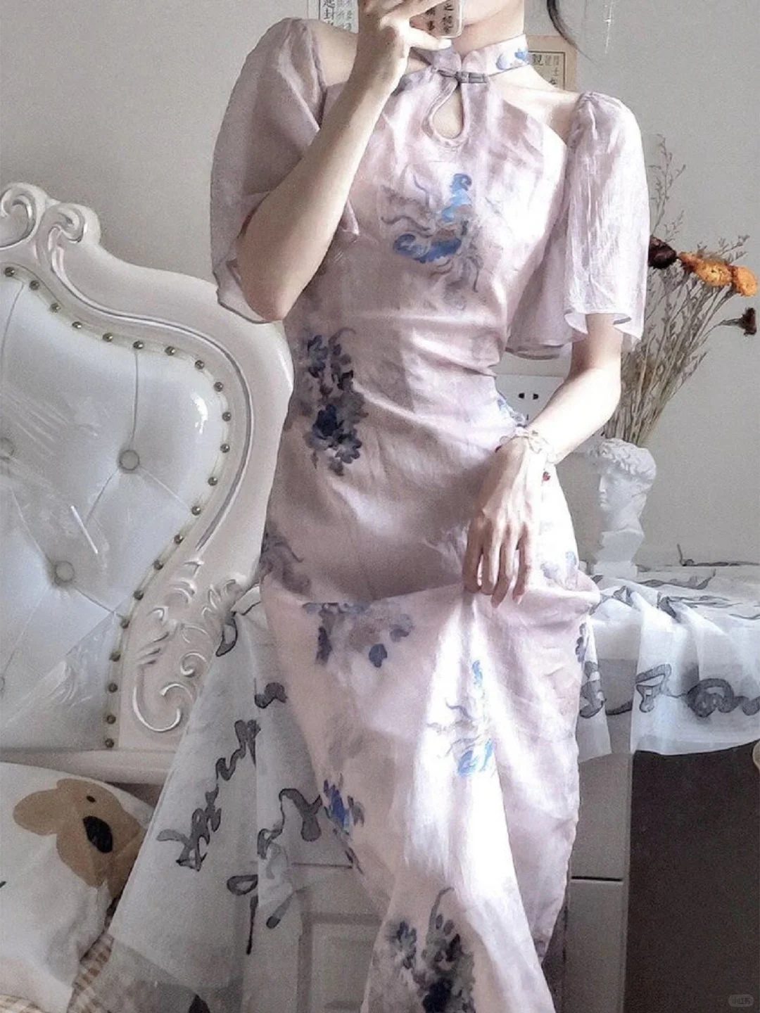 改良旗袍杀疯了💥 谁穿谁是人间富贵花