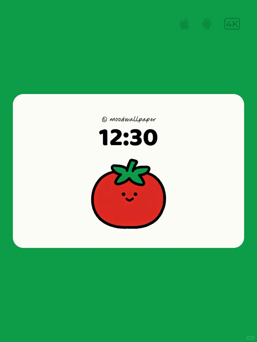 🍅一颗番茄｜Mood｜情绪壁纸和每个季节都相