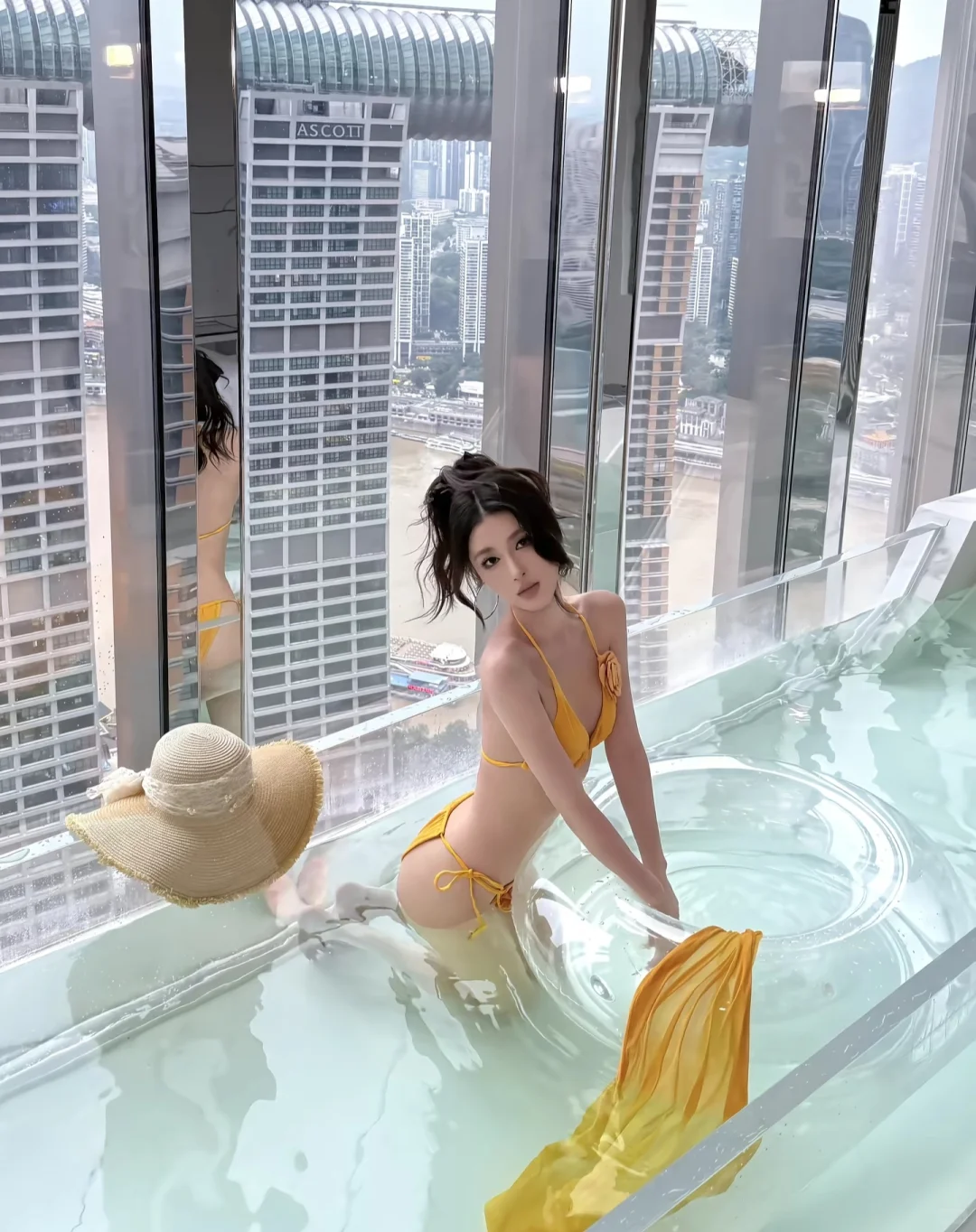 泳衣拍照、湖边、氛围感拉满、泳衣拍照📸