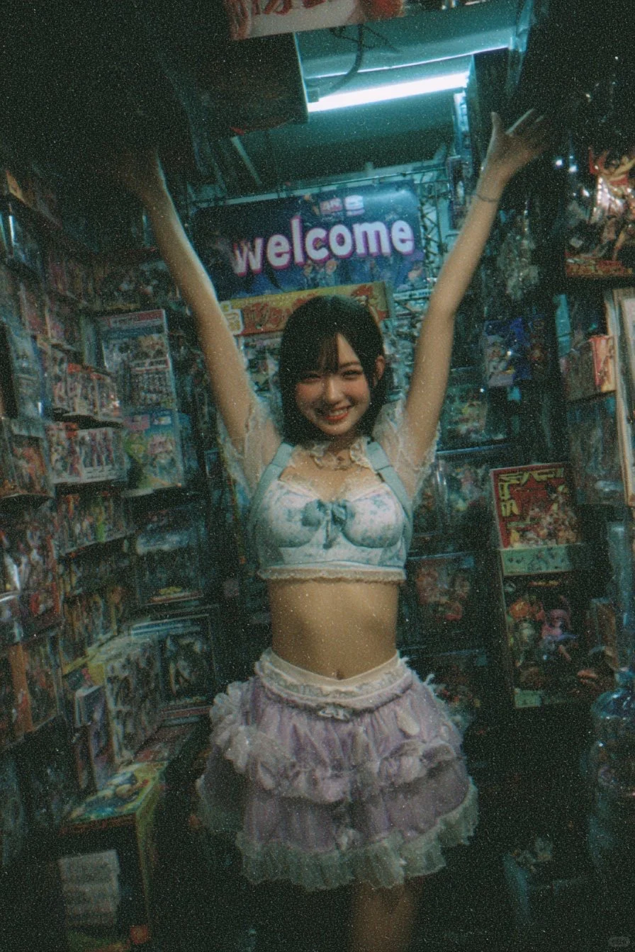 动漫店营业中～动漫氛围感写真丨胶片感