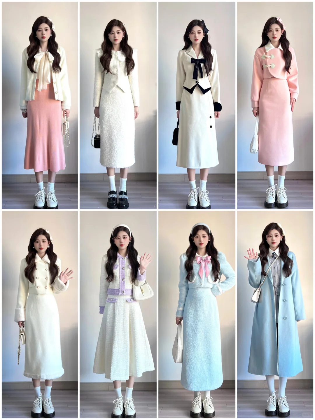 4⃣8⃣套|秋冬韩剧女主氛围感穿搭🎀