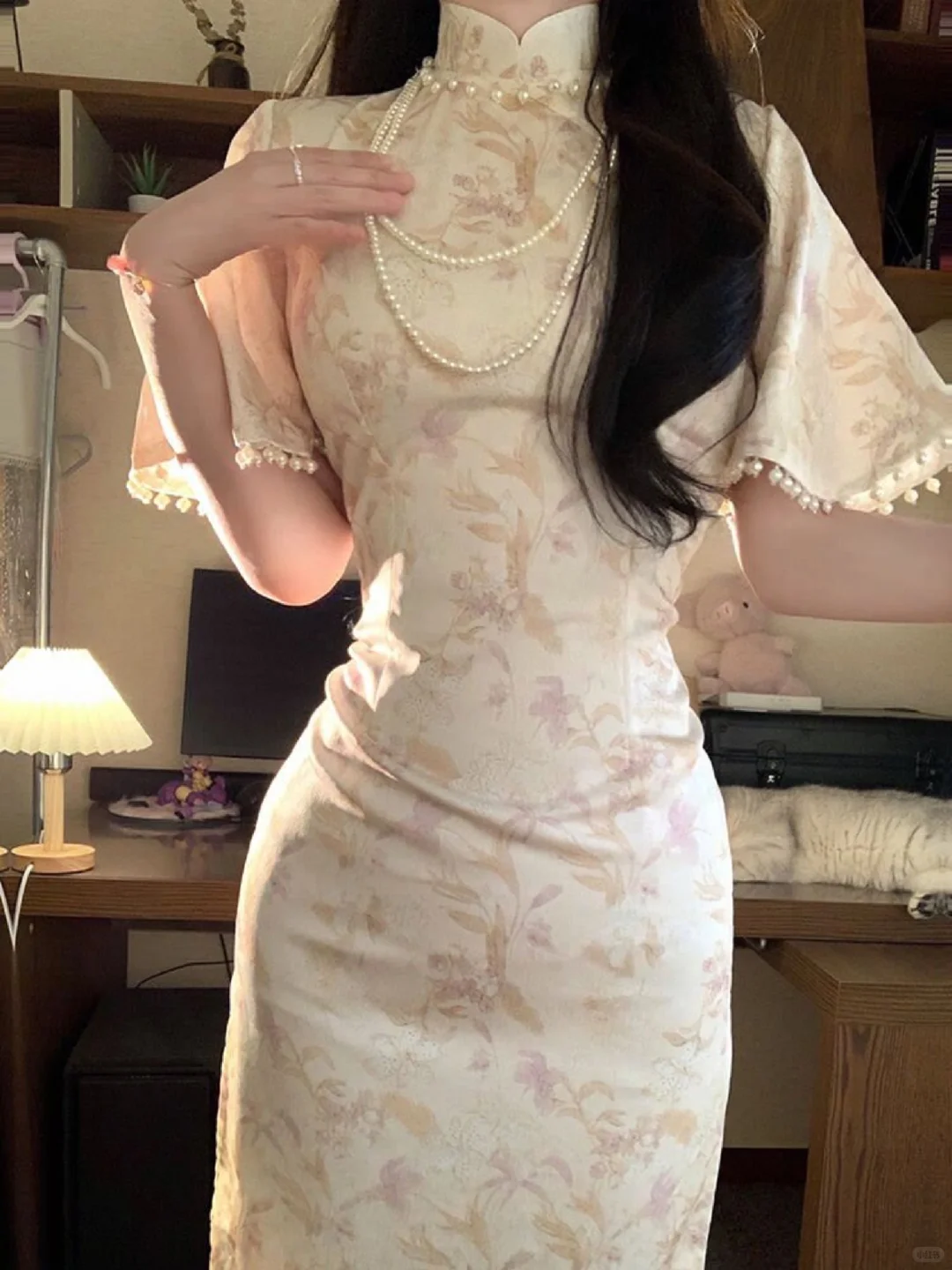 改良旗袍杀疯了💥 谁穿谁是人间富贵花