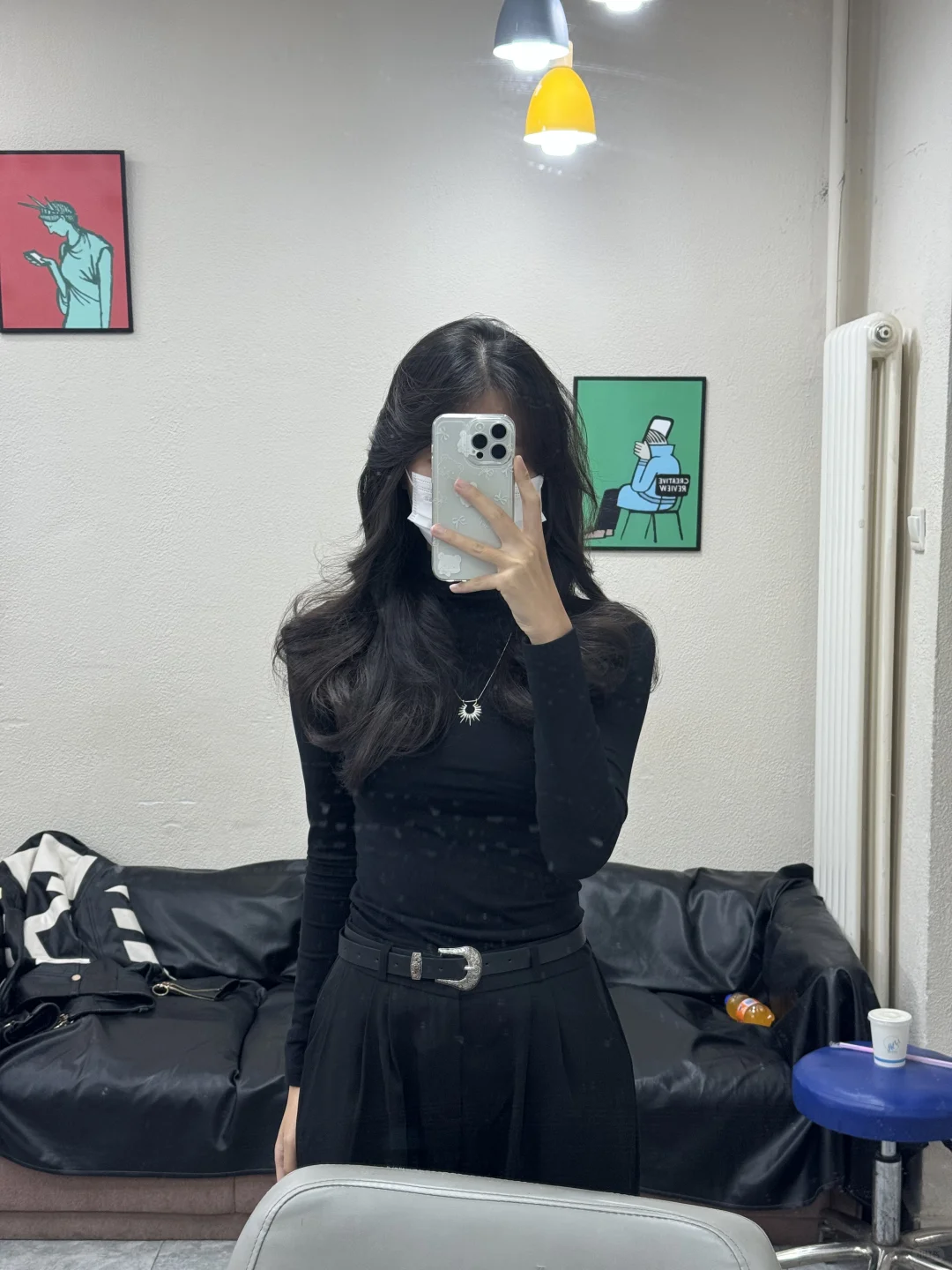 在宿舍有一个小沙发真的特别舒服的