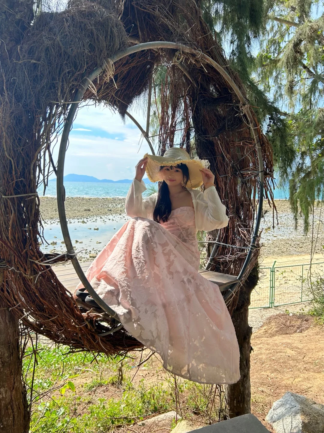 存一点海边生命力拍照姿势📷在西岛~