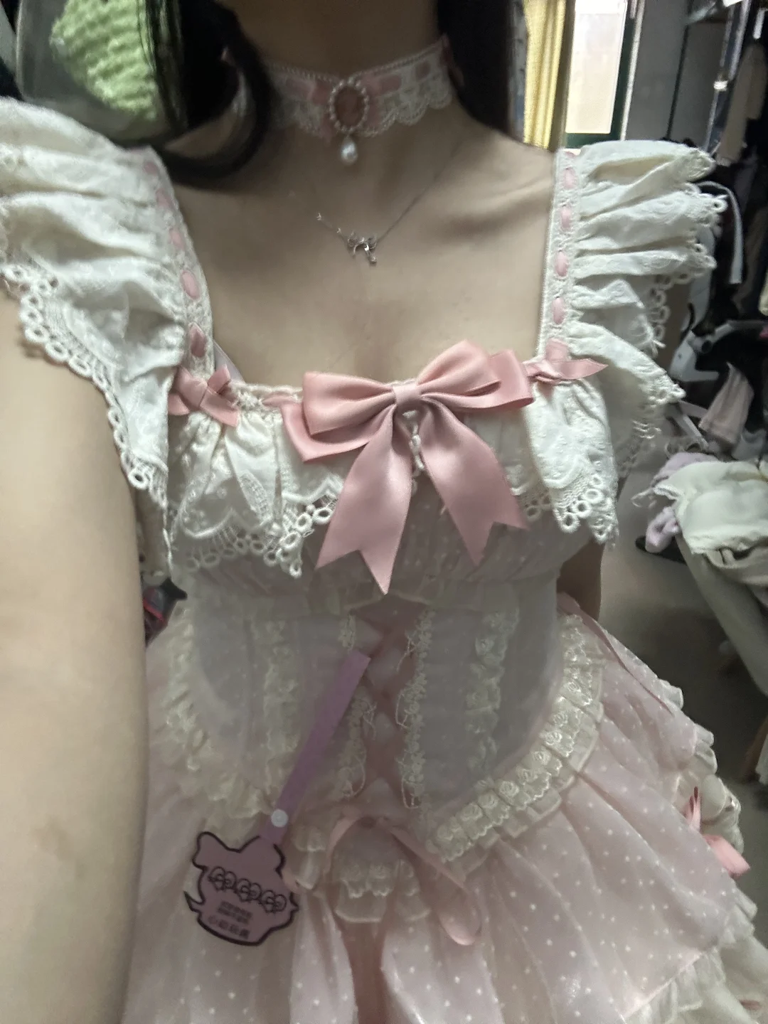贫穷女大试衣记之小芙蝶！