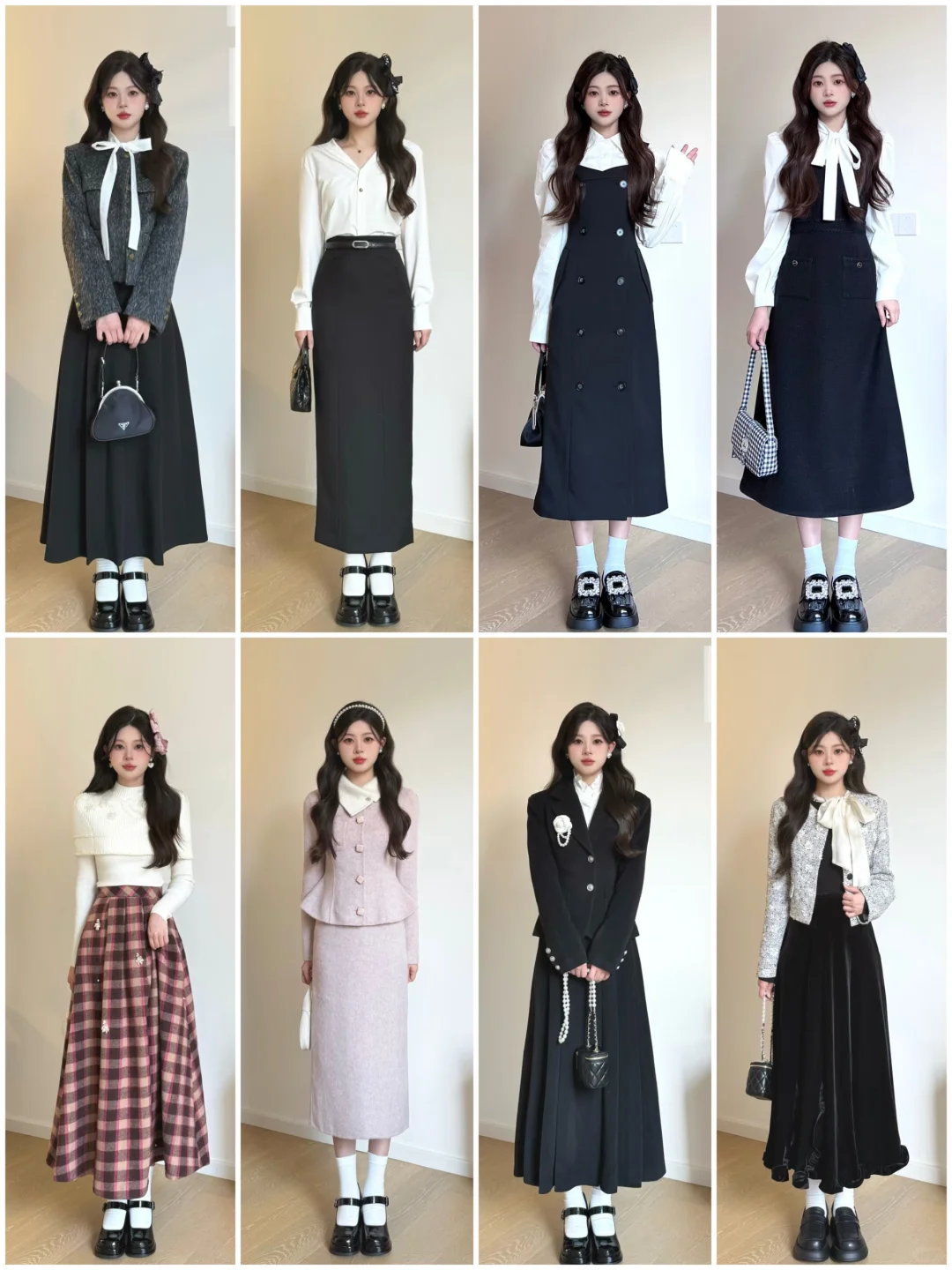 4⃣8⃣套|秋冬韩剧女主氛围感穿搭🎀