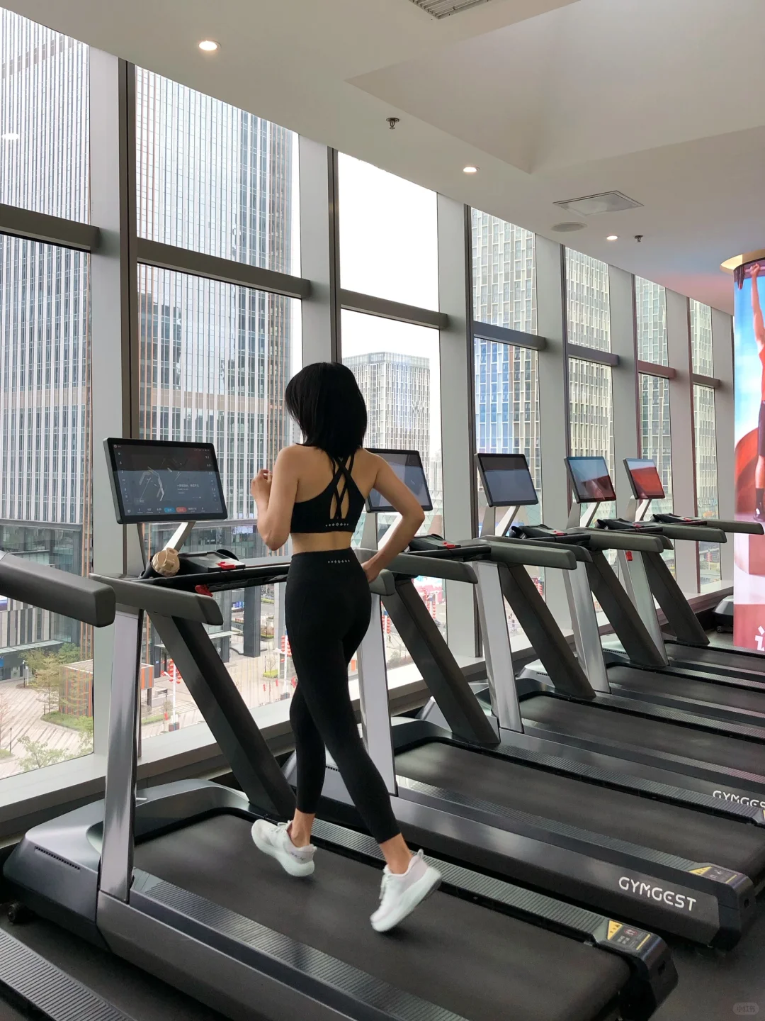 状态好心情好,运动女孩的快乐日常