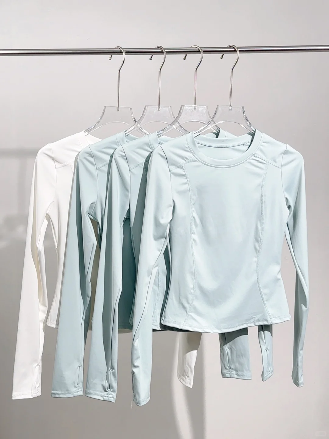 【上新啦】早秋必备薄荷绿长袖💰29超显白🍵