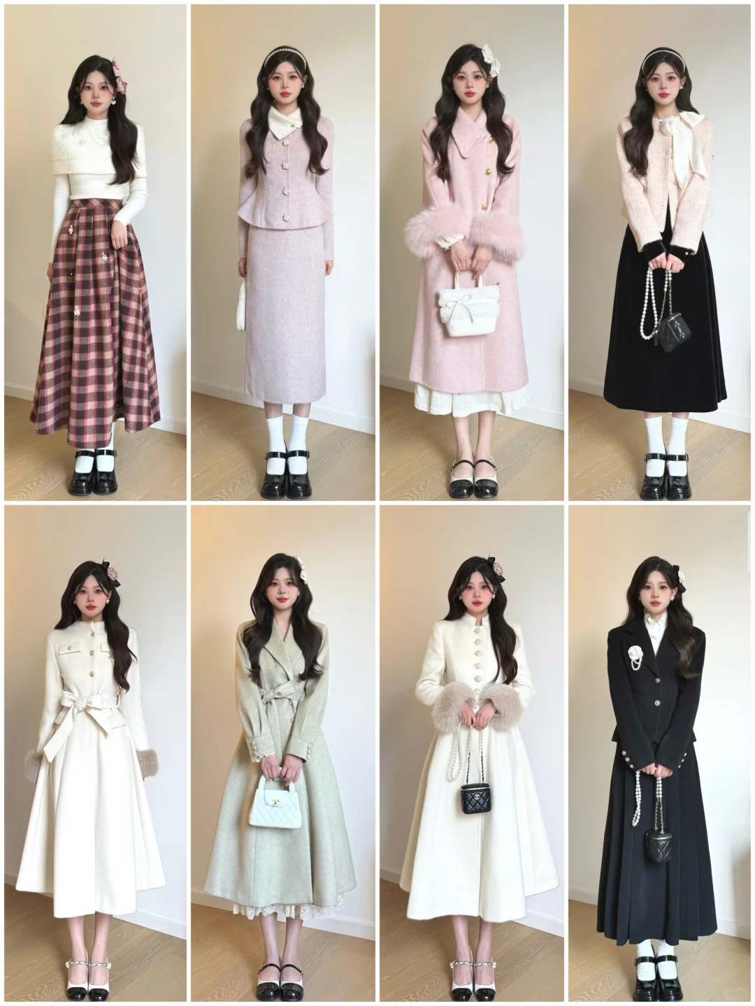 4⃣8⃣套|秋冬韩剧女主氛围感穿搭🎀