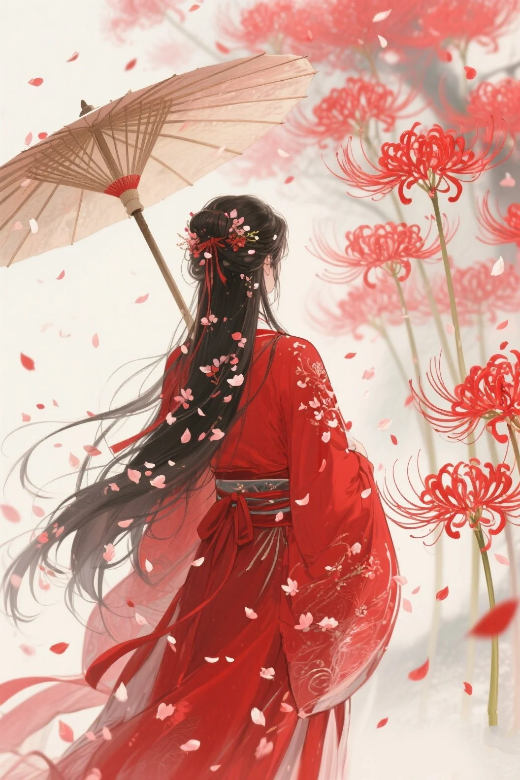 唯美古风彼岸花