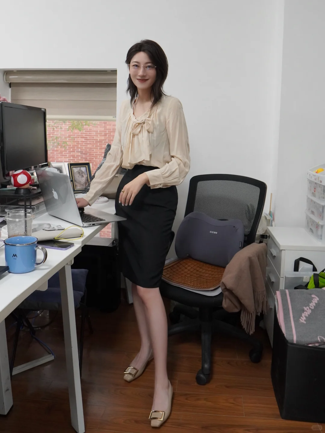 42岁|通勤穿搭✨一周上班穿搭合集OOTW