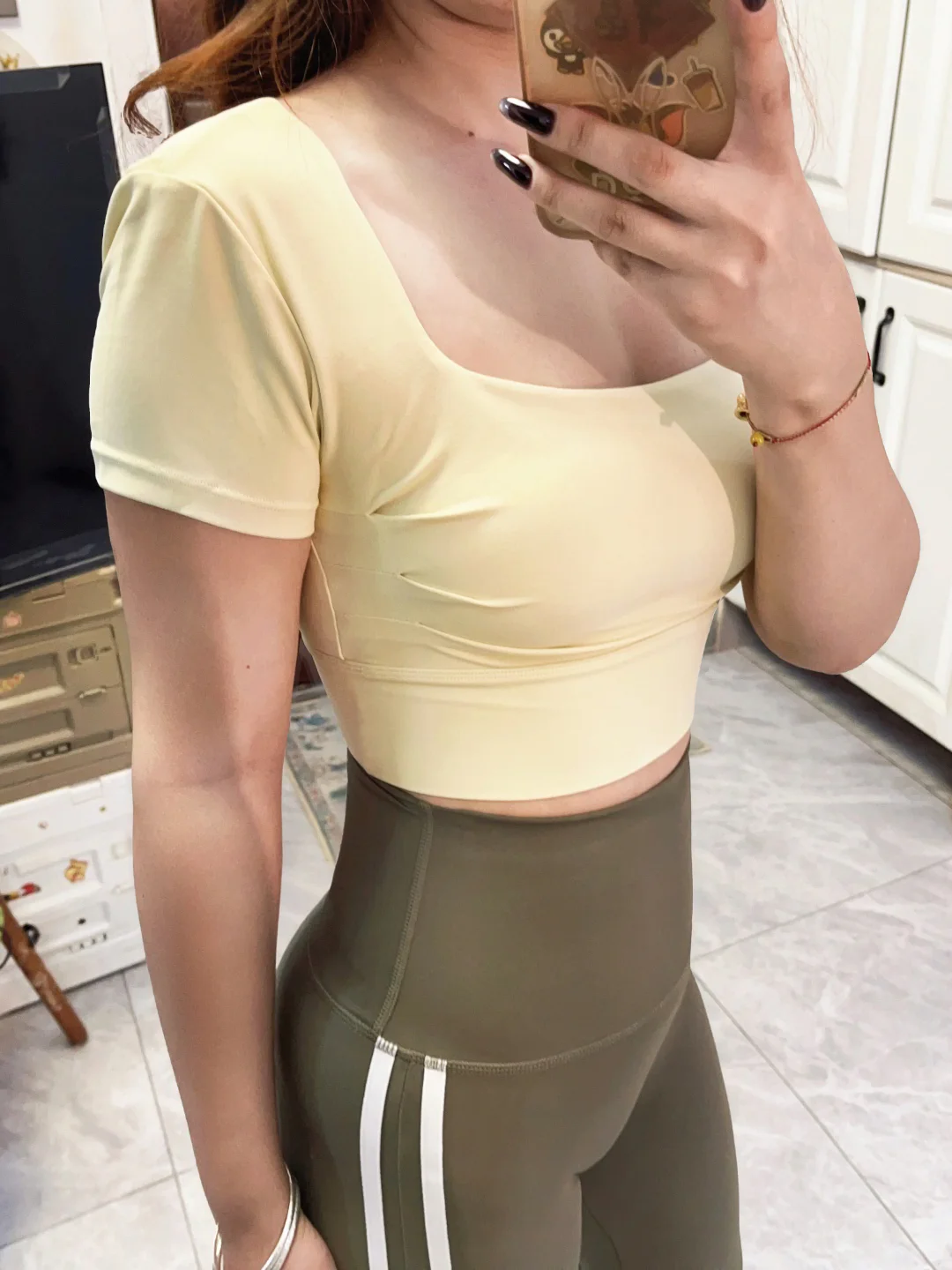 💥百元内挖到宝!这件带胸垫瑜伽服超好穿