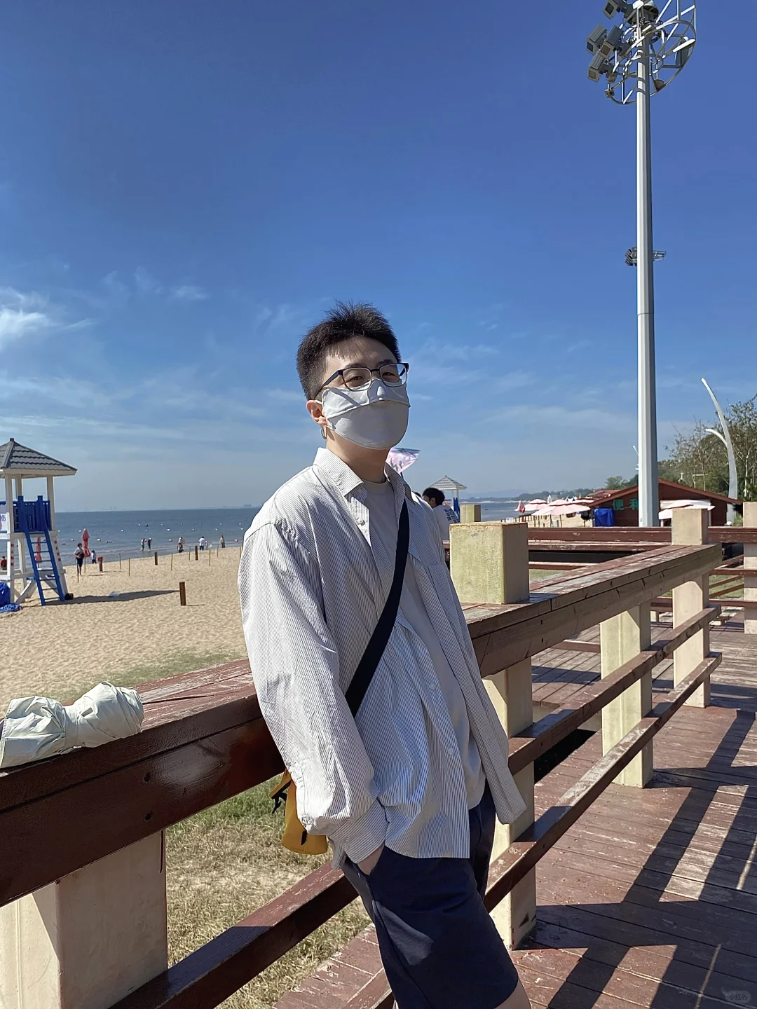 把海风穿在身上｜男生海边穿搭OOTD