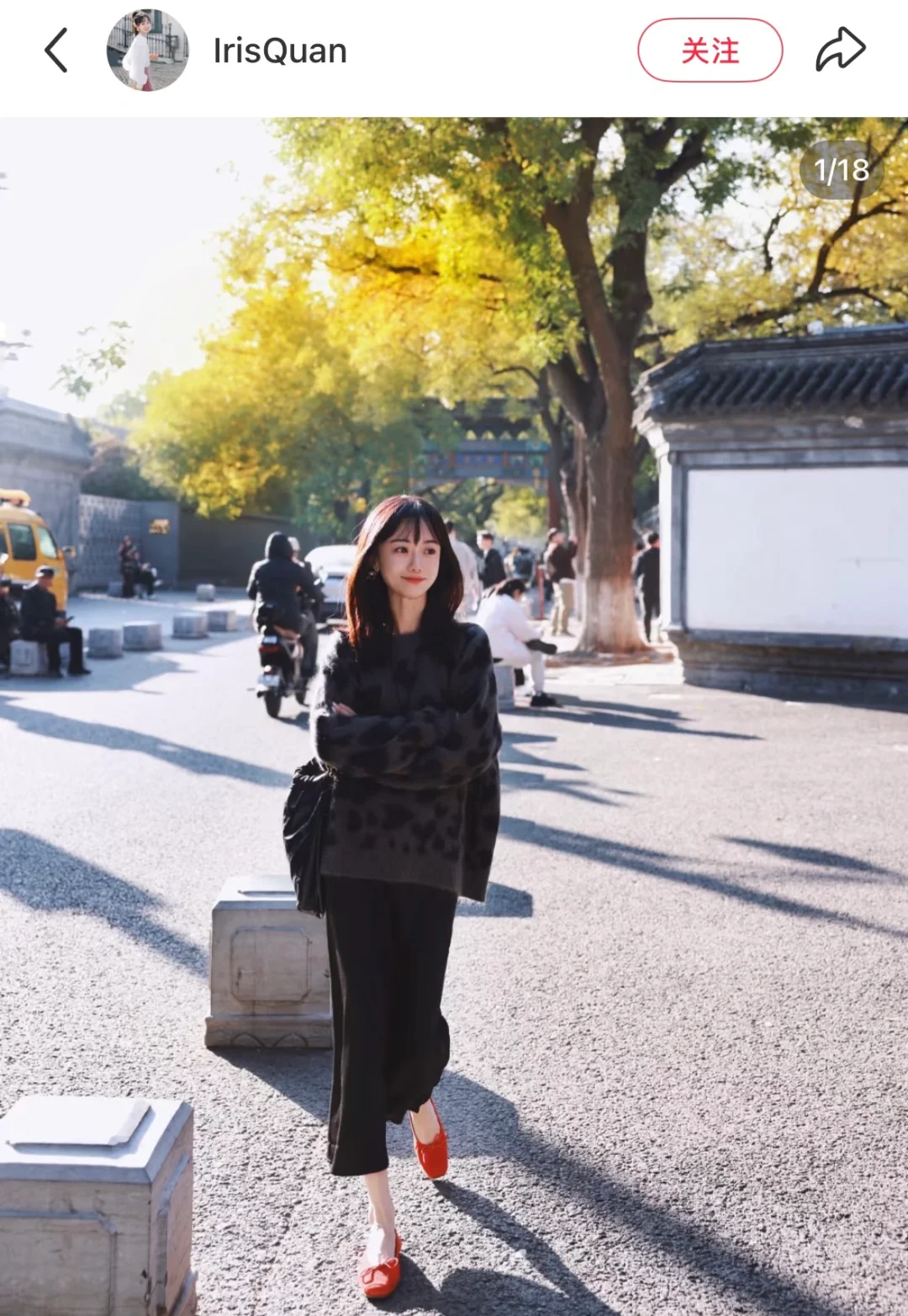 一些看到就让人心潮澎湃的大美女味秋季穿搭