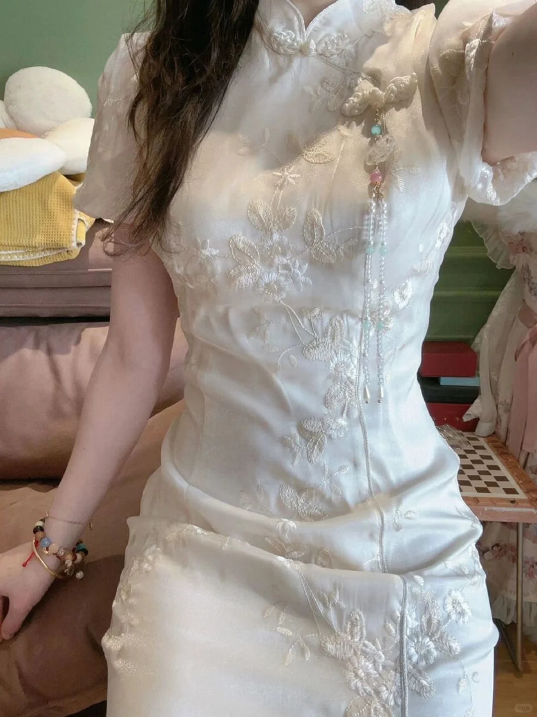 改良旗袍杀疯了💥 谁穿谁是人间富贵花