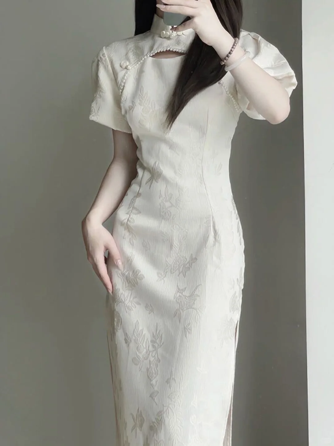 改良旗袍杀疯了💥 谁穿谁是人间富贵花