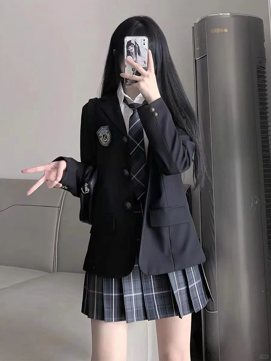 不是所有的JK西装都叫校供感!