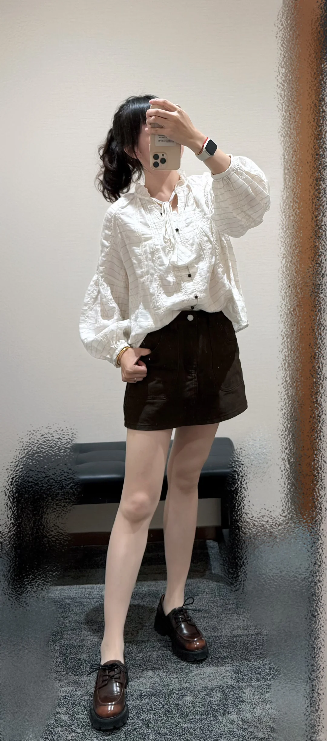 通勤穿搭 | 法式复古➕英伦学院➕肉丝碰撞