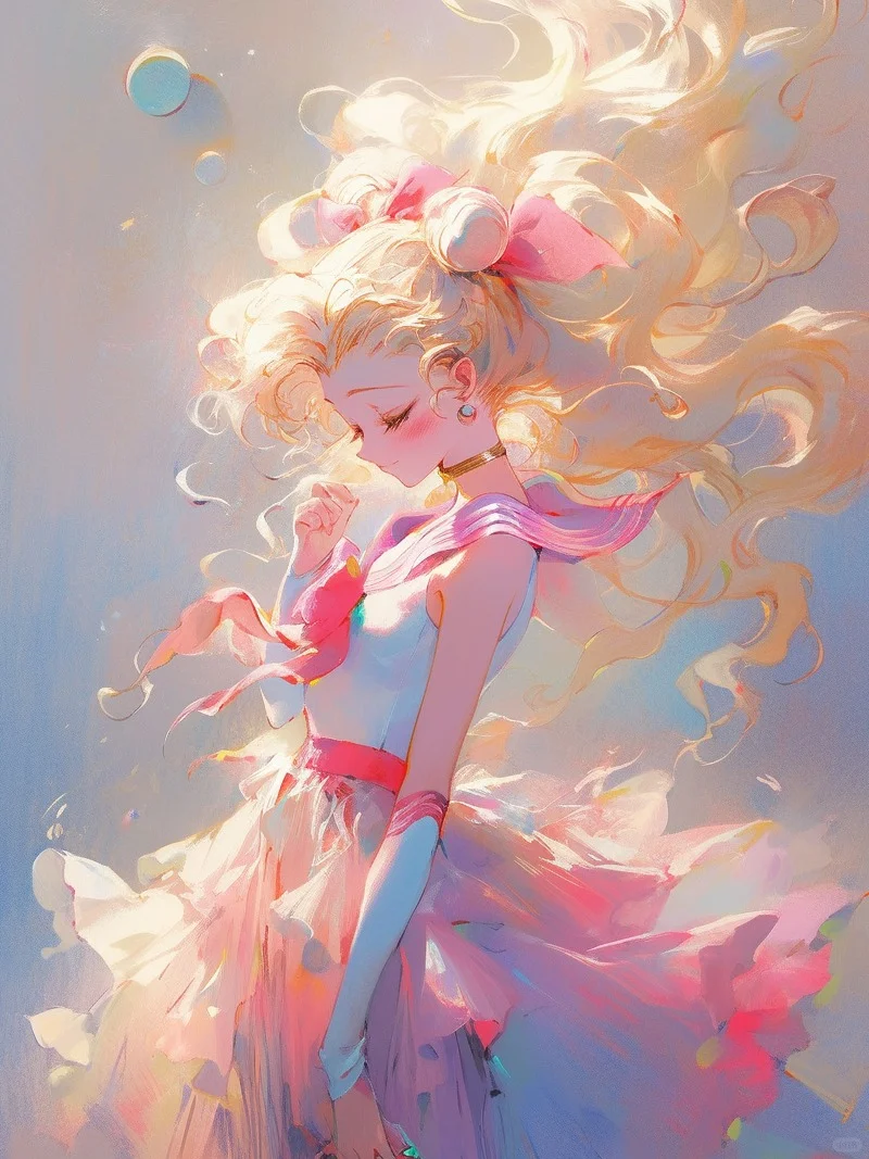 唯美画风-美少女战士