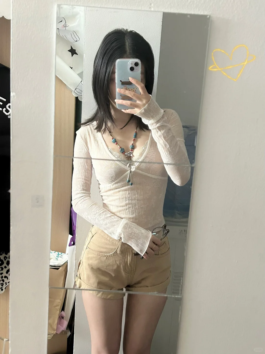 FunnJ方几绝美蕾丝打底