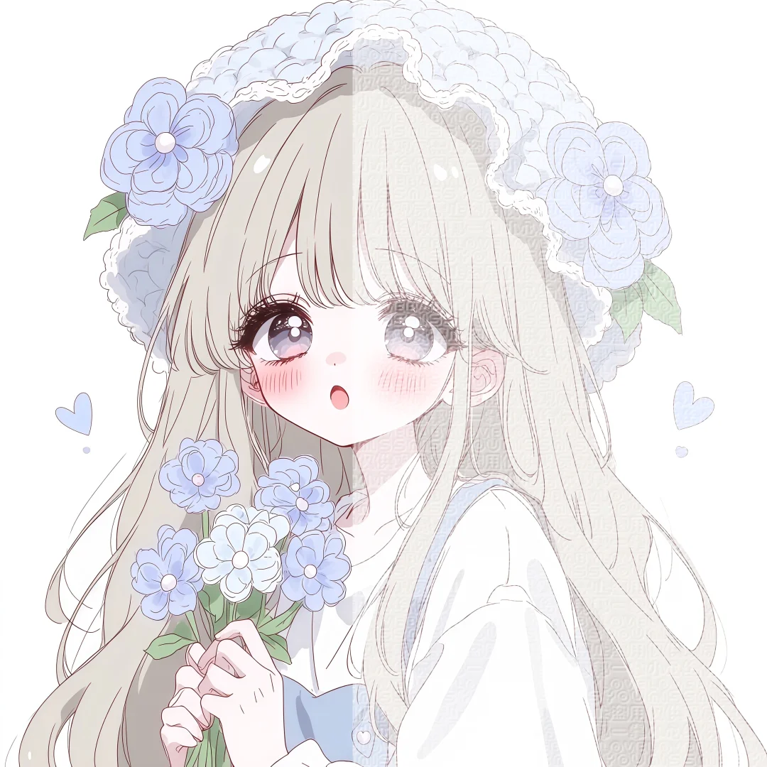 唯美女生头像、动漫女生头像