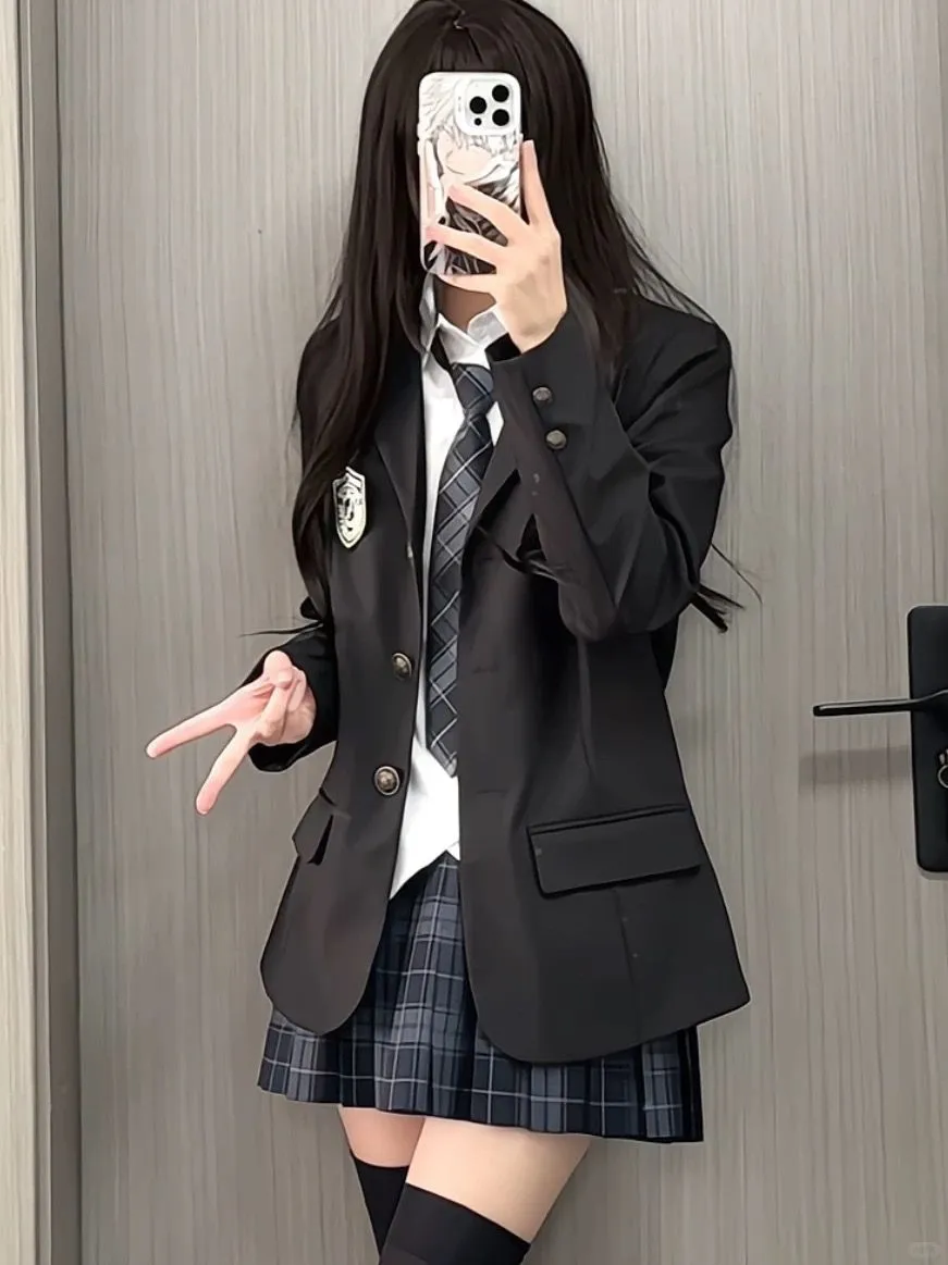 不是所有的JK西装都叫校供感!