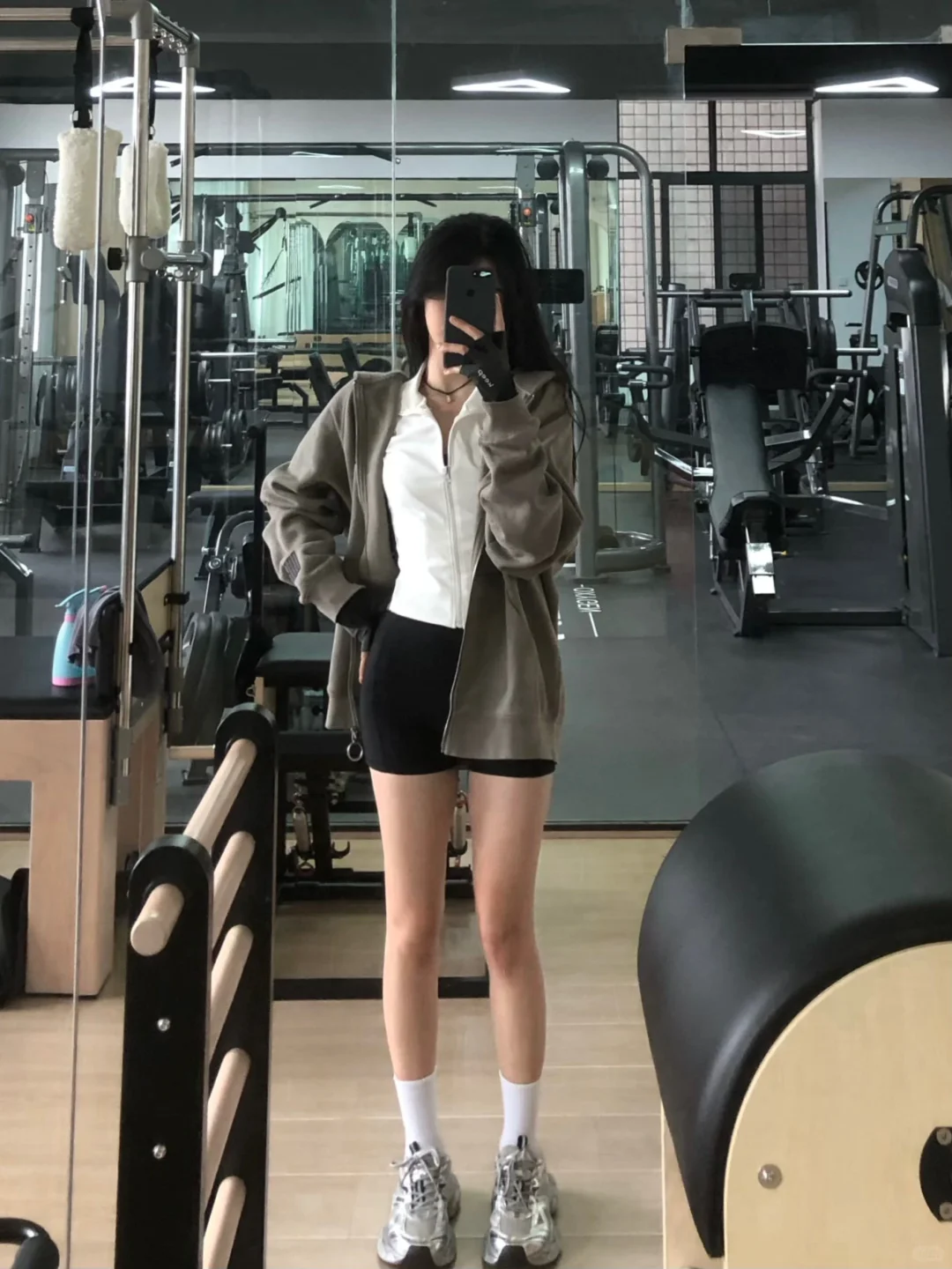 💦社恐女生健身房爬坡瘦10斤｜18套穿搭合集