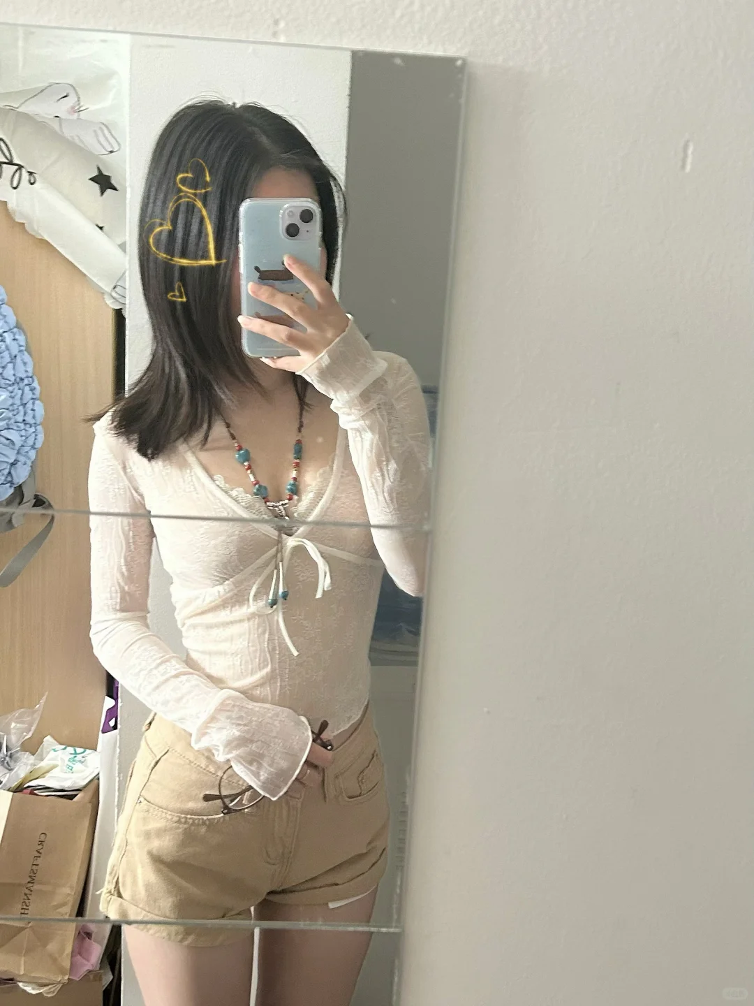 FunnJ方几绝美蕾丝打底