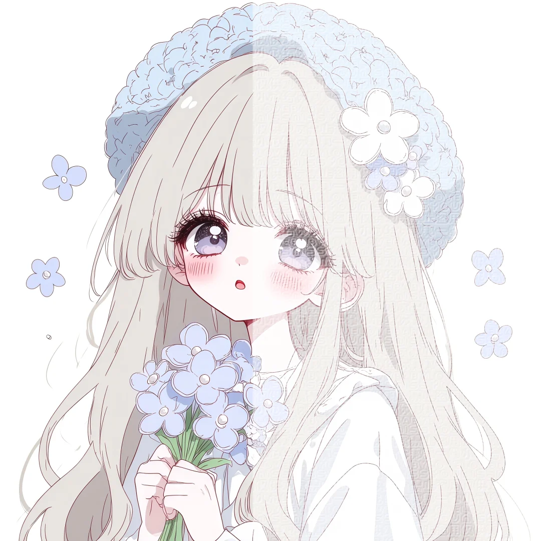 唯美女生头像、动漫女生头像