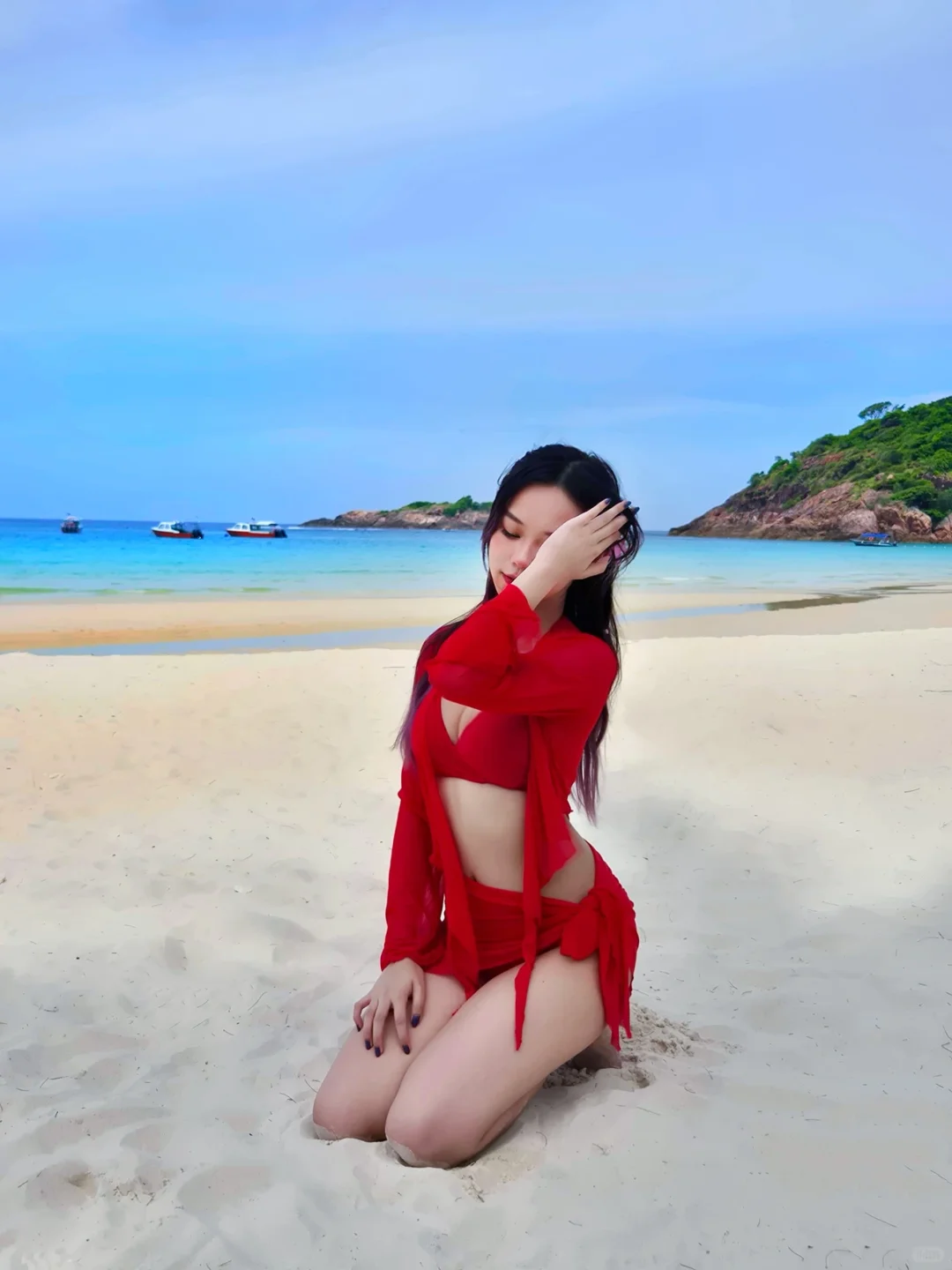 ❤️ 热浪岛也太出片了吧 🌊