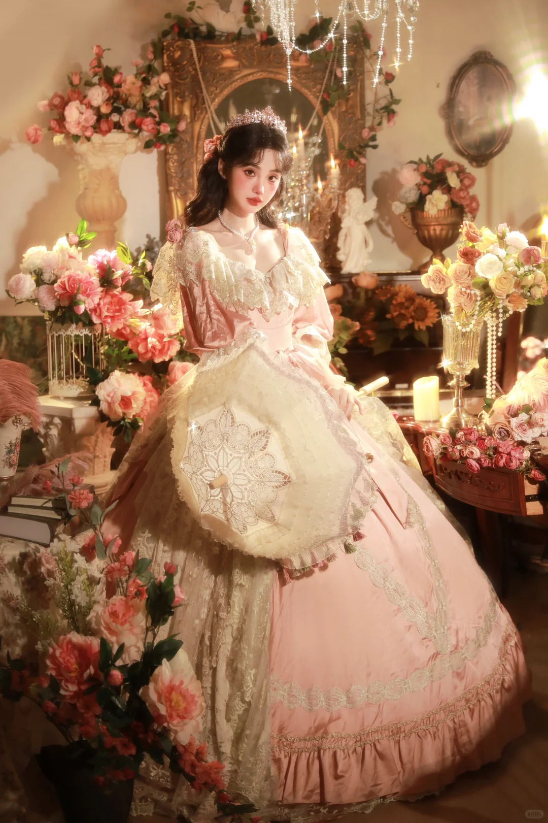 被惊艳到的宫廷洛可可美学🌸｜成都写真