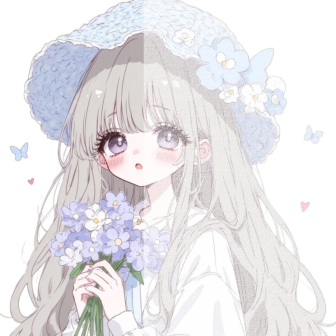 唯美女生头像、动漫女生头像