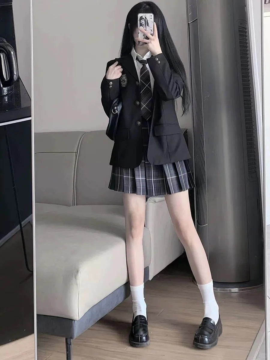 不是所有的JK西装都叫校供感!