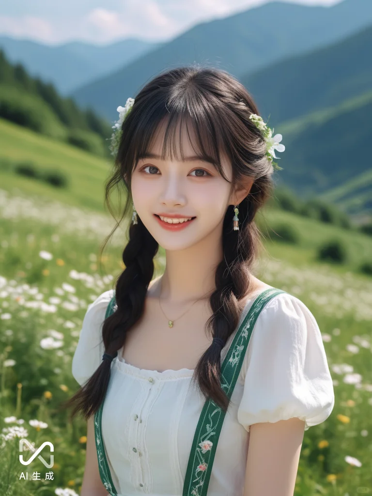 她在自然的光晕里熠熠生辉‖治愈系美女