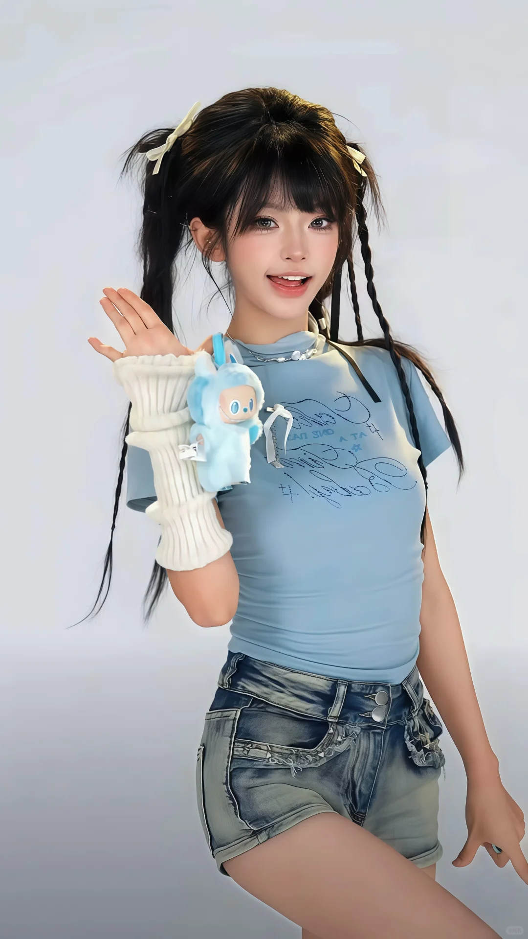 sk067小树 | 蓝色系辣妹