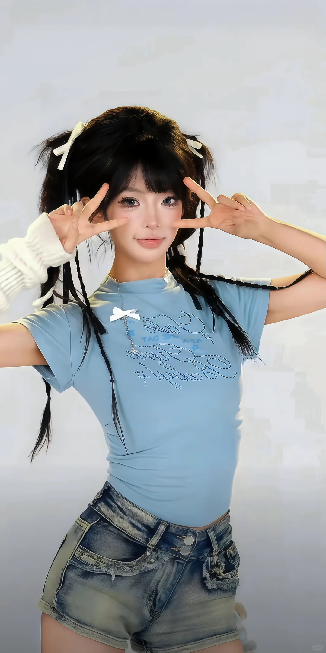 sk067小树 | 蓝色系辣妹