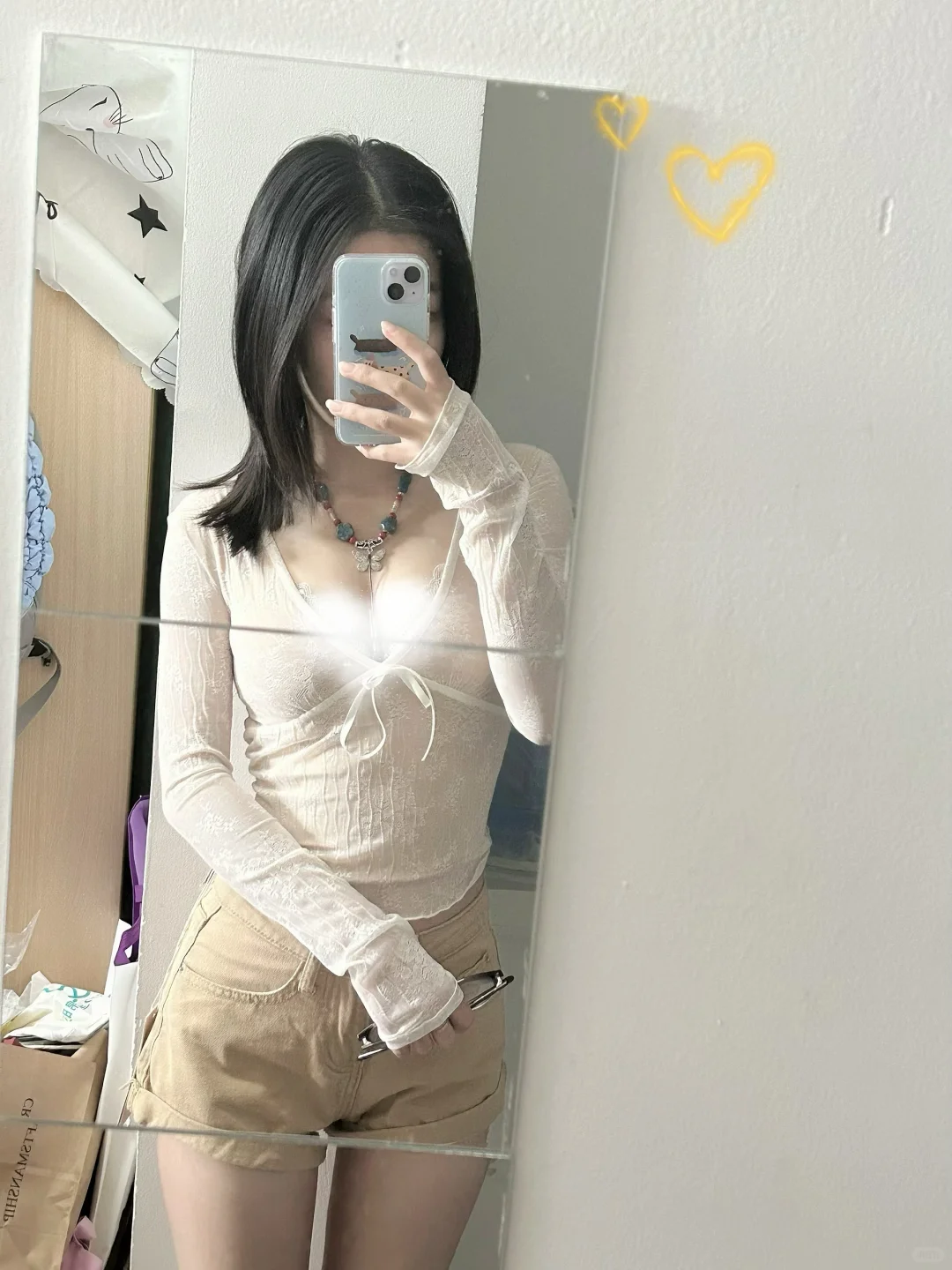 FunnJ方几绝美蕾丝打底