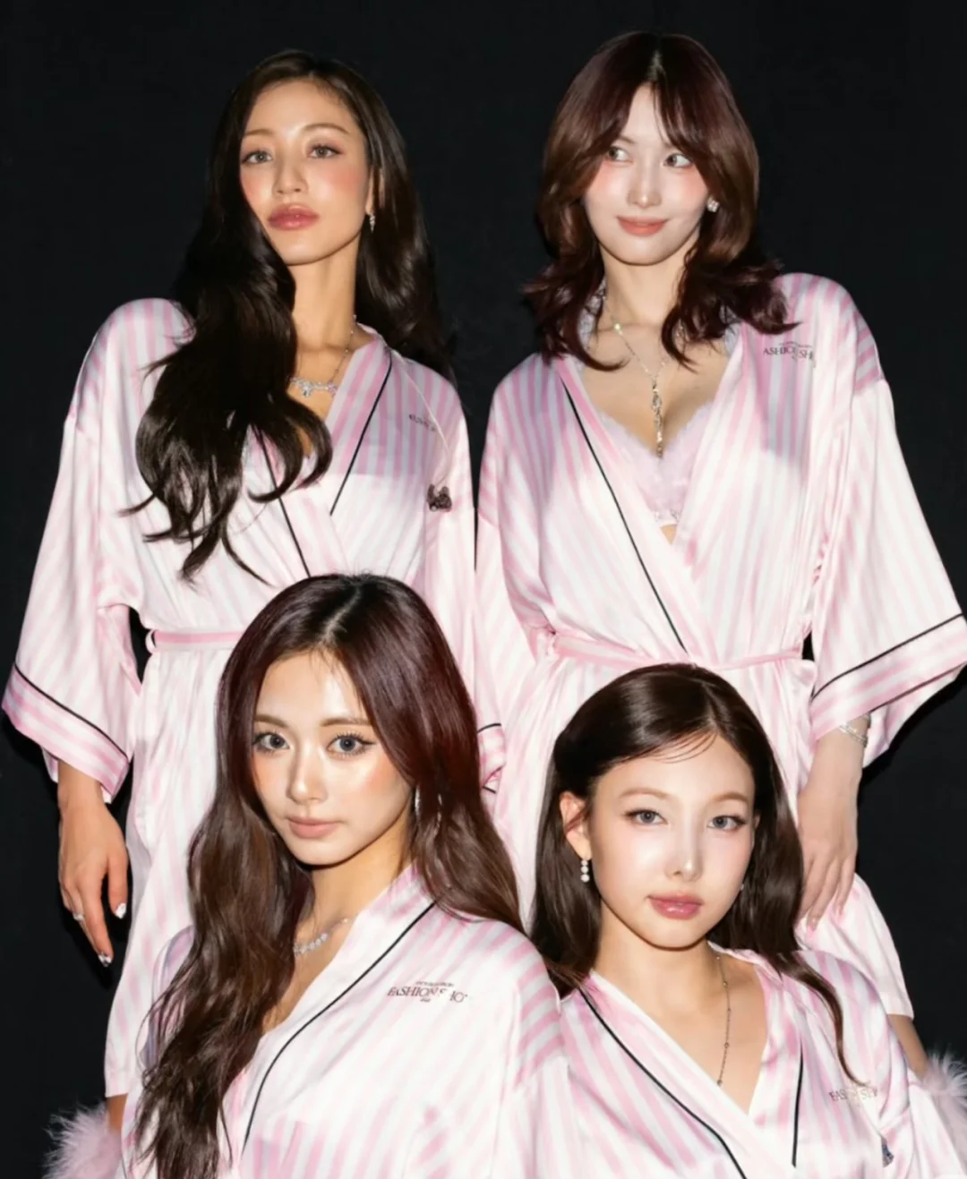 TWICE维秘秀2025PINK舞台✨