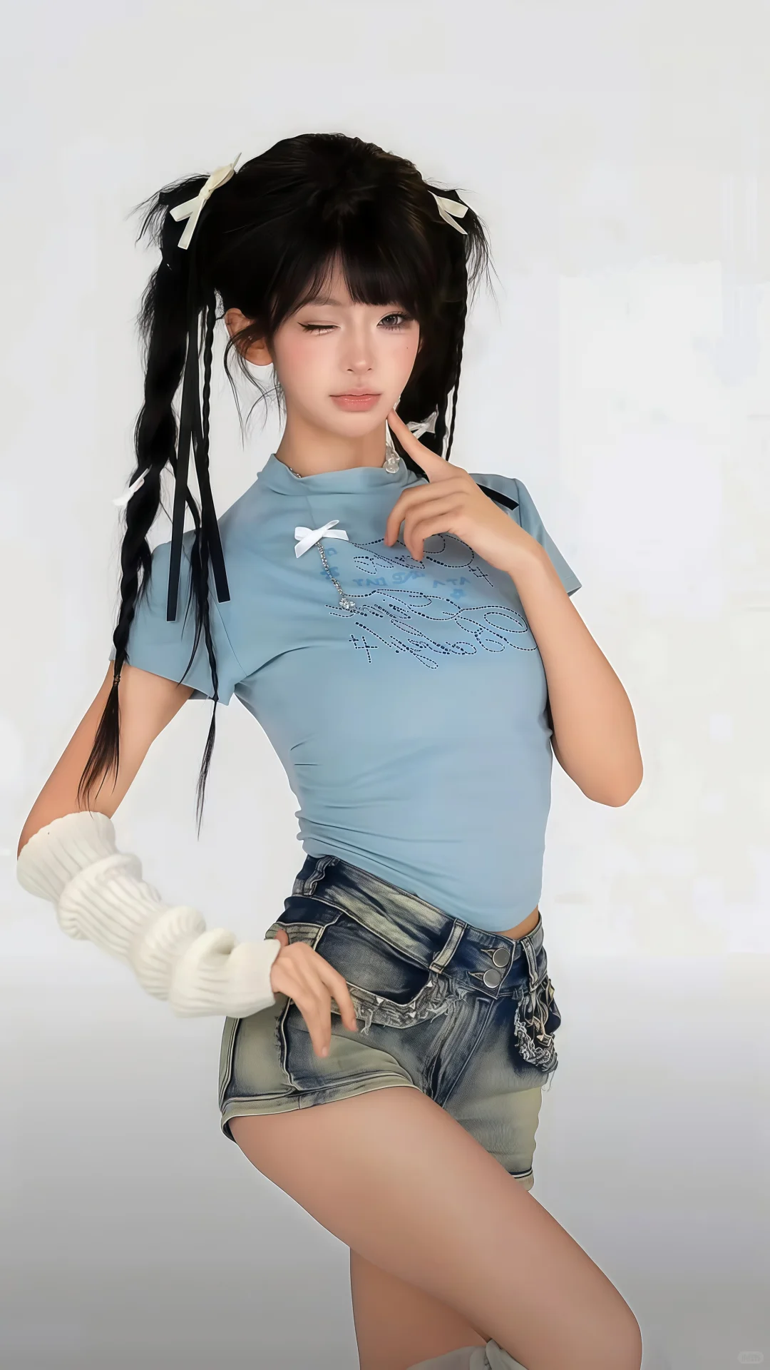 sk067小树 | 蓝色系辣妹