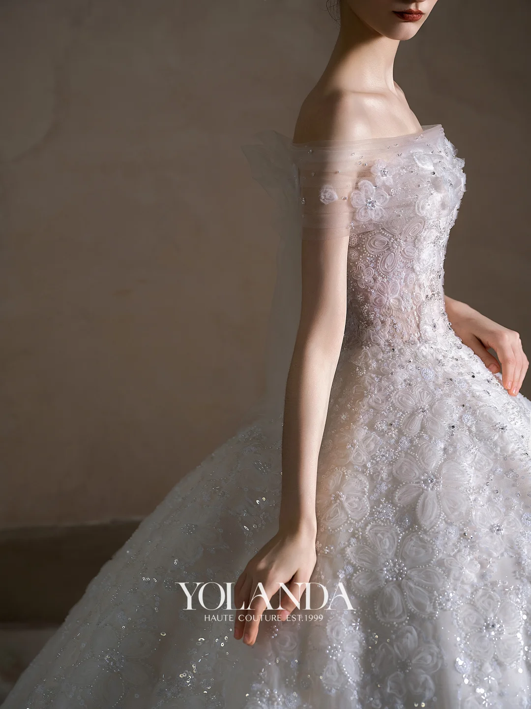 婚纱礼服|雪绽|静雅仙奢高级感主婚纱