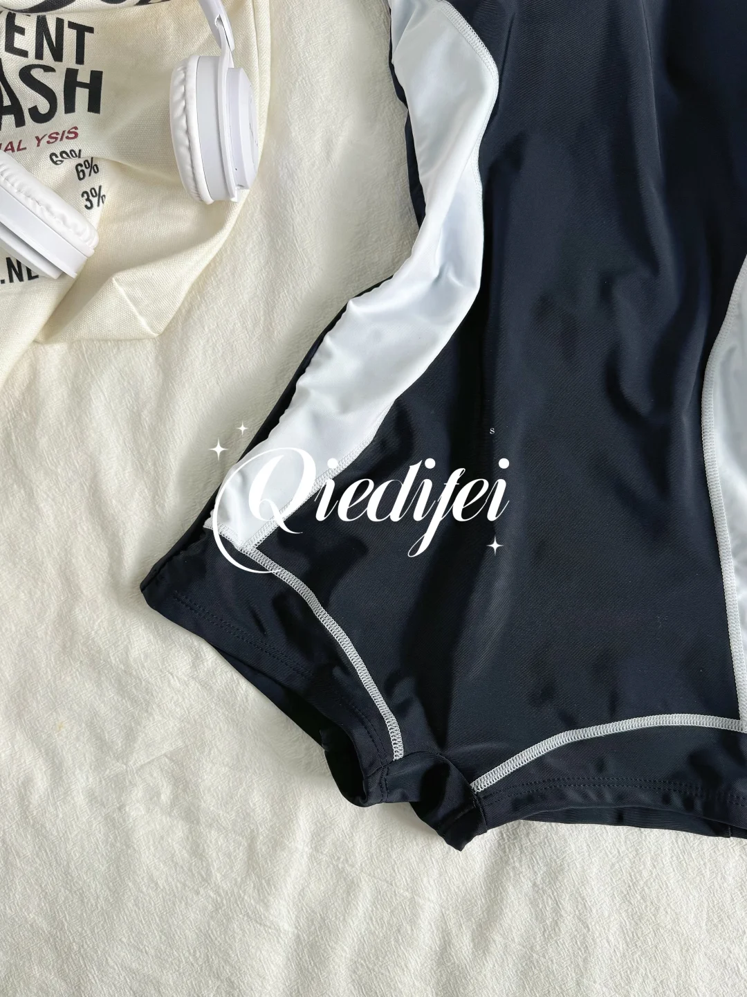 💙宝石蓝泳衣！甜辣风太戳我了