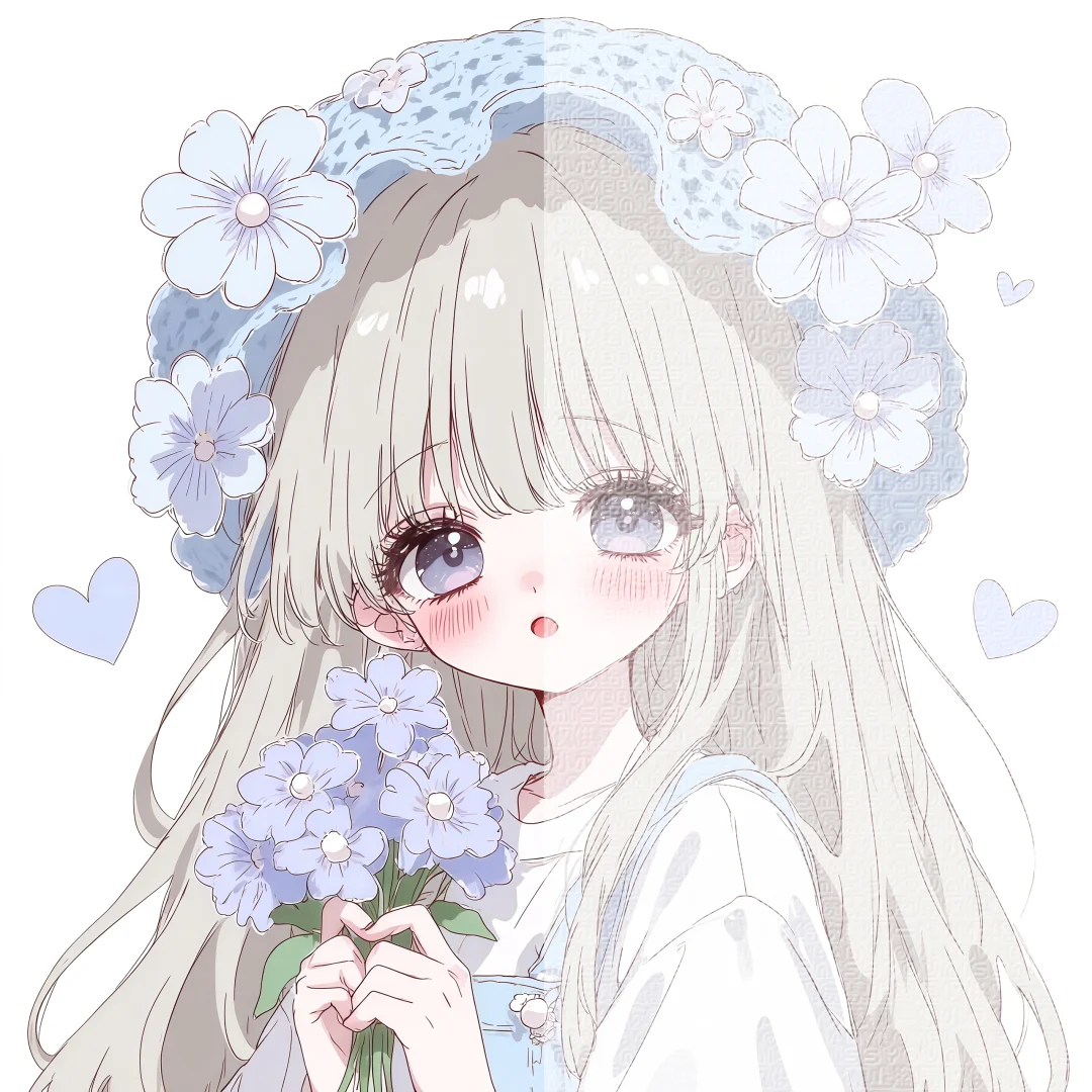 唯美女生头像、动漫女生头像