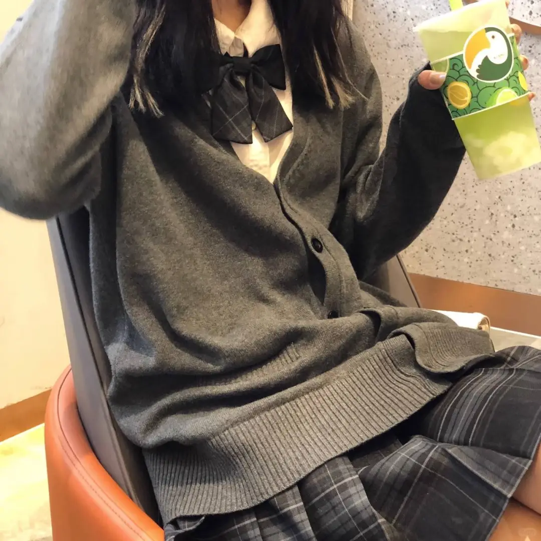 🍁JK风百褶裙太温柔啦!