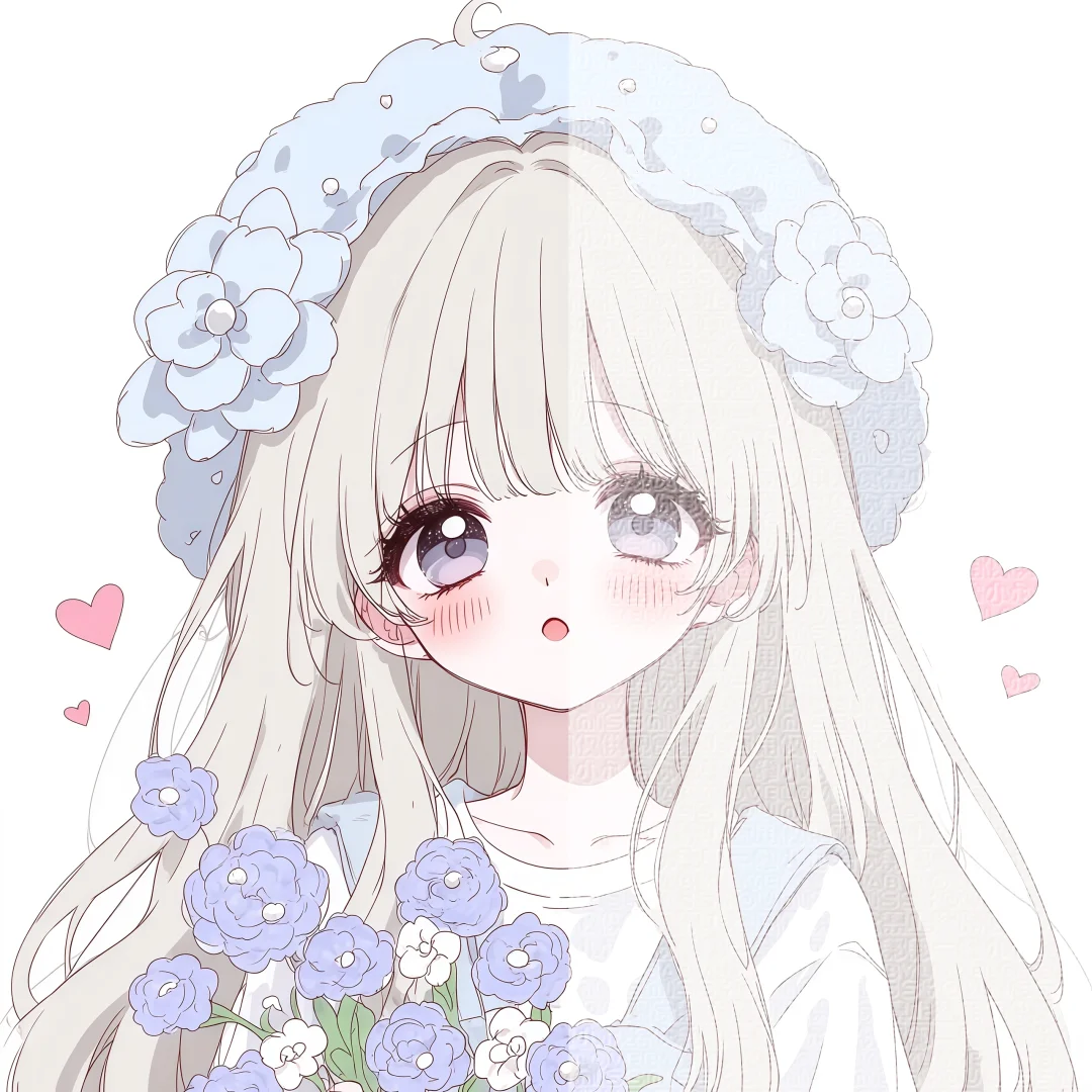 唯美女生头像、动漫女生头像